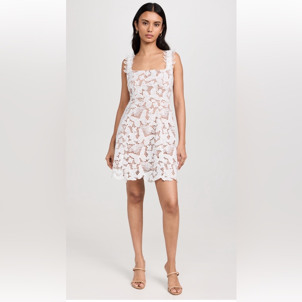 NWT Elliatt Pine Dress White | Size S